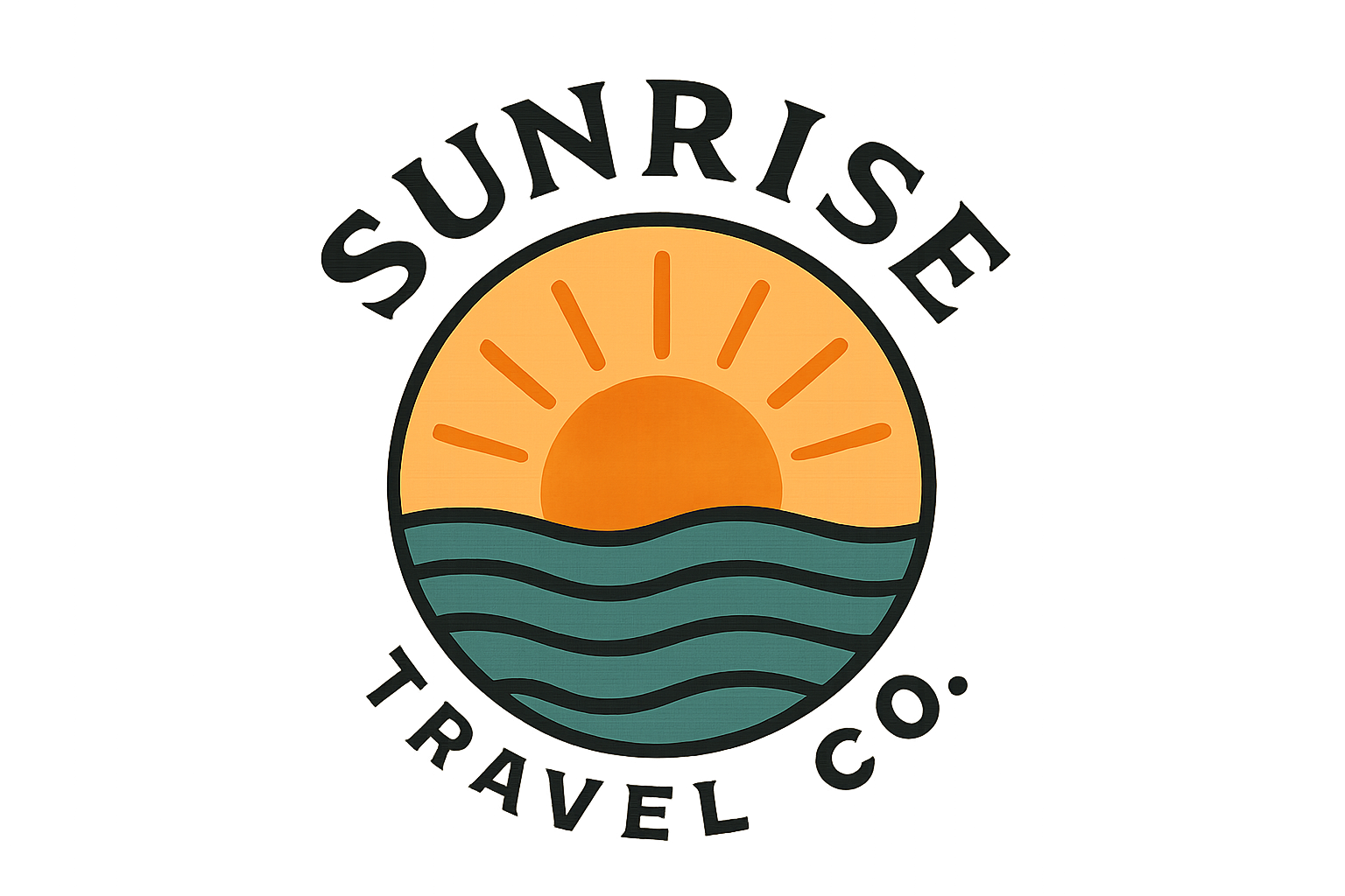 Sunrise Travel Co. logo